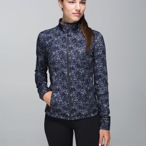 Lululemon Forme Jacket with Cuffins Rocky Road Sand Dune Toothpaste